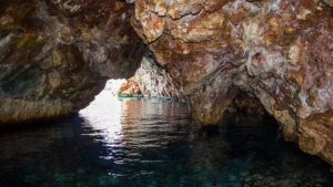 This specific area in the south of Naxos is renowned for its abundant marine life