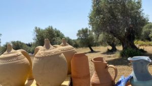 Visit Damalas` potery workshop