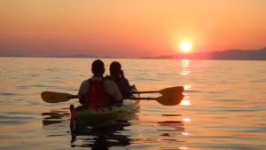 Main photo for Sea Kayak Sunset Trip around Portara, the Landmark of Naxos