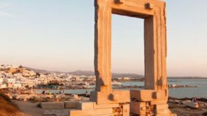 Portara, the emblematic symbol of the island