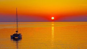 Go for a 2 hours sunset cruise a nearby beaches