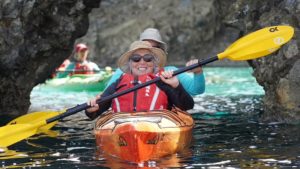 Main photo for Sea Kayak Day Trip from Kampos Beach in Naxos with Transfer