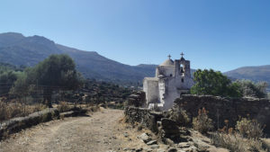 One of the small chapels that are spread around the village