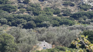 One of the small chapels that are spread around the village