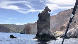 Main photo for Catamaran Day Cruise from Adamas (Milos) to  Kleftiko - Poliegos - Pollonia