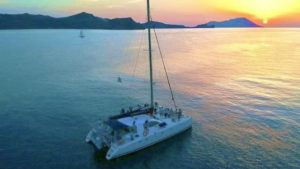 Main photo for Half Day Sunset Cruise on a  Catamaran to Kleftiko and Adamas from Agia Kyriaki (Milos)