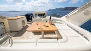 Gallery photo 1 for Santorini Luxury Half Day Cruise on a Ferretti 731