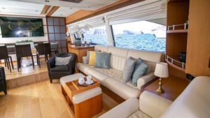 Gallery photo 4 for Santorini Luxury Half Day Cruise on a Ferretti 731