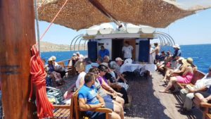 Gallery photo 5 for Sunset Cruise from Mykonos on traditional boat for 4 Hours