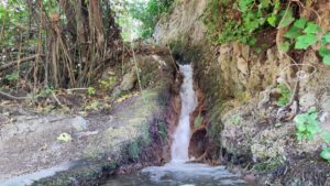 Flerio with the ancient sanctuary of the water springs