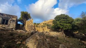 The spectral houses that populate the deserted village