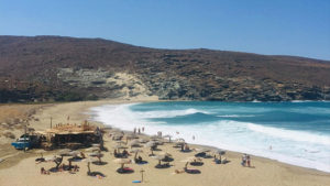 Or enjoy your day on Tinos`  beautiful beaches